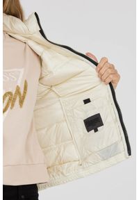 Blauer USA - BLAUER Ecru bezrękawnik damski Sherri, Rozmiar L. Kolor: biały. Materiał: poliamid. Długość rękawa: bez rękawów #6