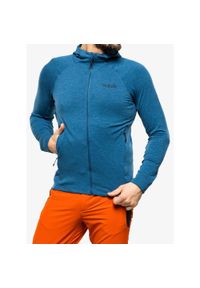 Bluza z kapturem męska Rab Nexus Hoody. Typ kołnierza: kaptur. Kolor: niebieski
