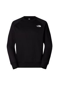 Bluza męska The North Face Redbox 0A89FAJK31 - czarna. Kolor: czarny. Materiał: bawełna, poliester. Styl: elegancki. Sport: wspinaczka