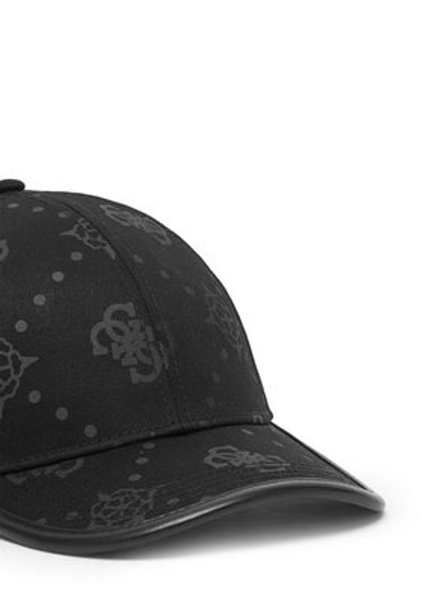 Guess Czapka z daszkiem AW5392 POL01 Czarny. Kolor: czarny. Materiał: materiał, bawełna