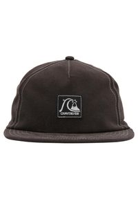 Quiksilver - Czapka strapback dla Mężczyzn HERITAGE Czarny. Kolor: brązowy, zielony, wielokolorowy. Materiał: bawełna