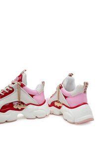 Buffalo Sneakersy Binary Glam 1636475 Różowy. Kolor: różowy. Materiał: skóra