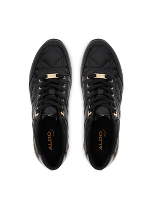 Aldo Sneakersy Iconistep 13711821 Czarny. Kolor: czarny. Materiał: skóra