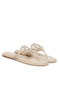 Guess Japonki FLJSM2 SAT21 Beżowy. Kolor: beżowy. Materiał: skóra #2