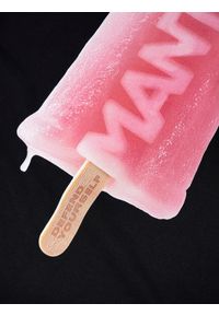 Koszulka sportowa MANTO Ice cream z krótkim rękawem. Kolor: czarny. Długość rękawa: krótki rękaw. Długość: krótkie #2