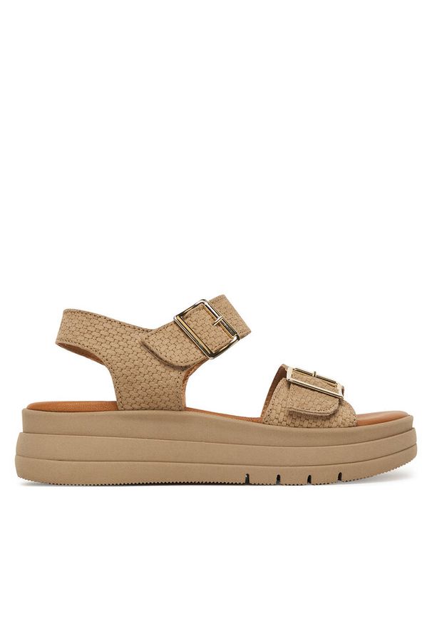 Sandały Tamaris. Kolor: beżowy