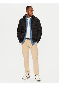 Tommy Jeans Kurtka puchowa DM0DM20658 Czarny Regular Fit. Kolor: czarny. Materiał: syntetyk #2