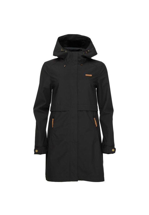 ZOOPLEMENTS - Płaszcz softshell damski LOAP Lacrosa czarny XS. Kolor: czarny. Materiał: softshell