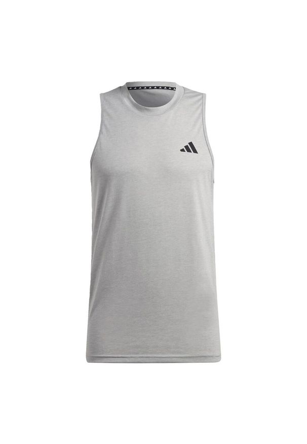 Adidas - Train Essentials Feelready Training Sleeveless Tee. Kolor: czarny, biały, szary, wielokolorowy. Materiał: materiał. Długość rękawa: bez rękawów. Styl: sportowy