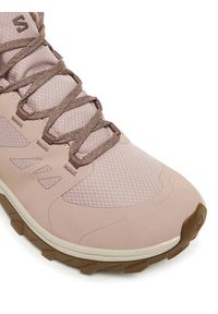 salomon - Salomon Trekkingi Outsnap Waterproof L47854100 Różowy. Kolor: różowy. Materiał: materiał #5