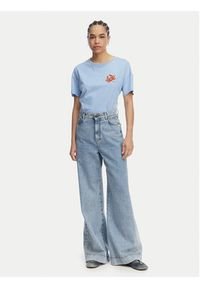 Liu Jo T-Shirt WA6414 JS923 Niebieski Regular Fit. Kolor: niebieski. Materiał: bawełna #2