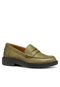 Geox Mokasyny D Spherica Ec1 D25QRA 00085 C3704 Zielony. Kolor: zielony. Materiał: skóra #5
