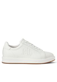 Lauren Ralph Lauren - LAUREN RALPH LAUREN Sneakersy Ainsley Sk Ltl 802959228001 Biały. Kolor: biały. Materiał: skóra