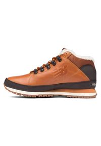 Buty zimowe męskie New Balance H754LFT - brązowe. Okazja: na co dzień. Kolor: brązowy. Materiał: futro, skóra. Szerokość cholewki: normalna. Sezon: zima #3
