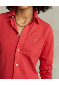 Ralph Lauren - RALPH LAUREN - Czerwona koszula Oxford. Typ kołnierza: polo. Kolor: niebieski. Materiał: bawełna. Długość rękawa: długi rękaw. Długość: długie #5