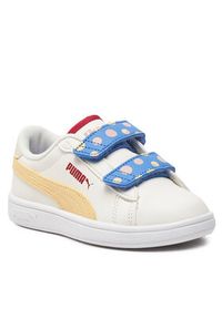 Puma Sneakersy Smash 3.0 Summer Camp V Ps 395604-01 Écru #6