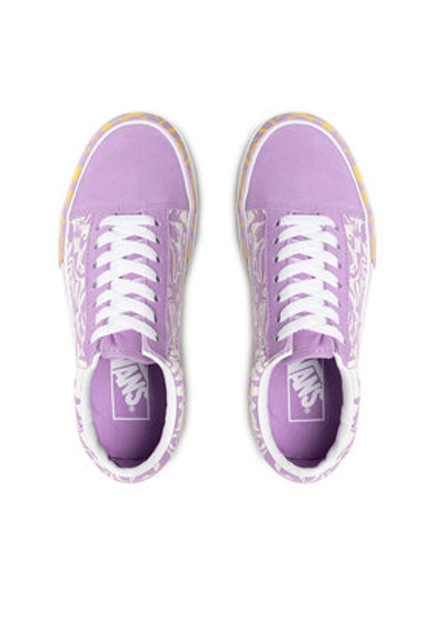 Vans Tenisówki Old Skool Stac VN0A4U15BD91 Fioletowy. Kolor: fioletowy. Materiał: materiał