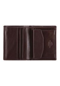 Wittchen - Męski portfel skórzany mały brązowy. Kolor: brązowy. Materiał: skóra #3