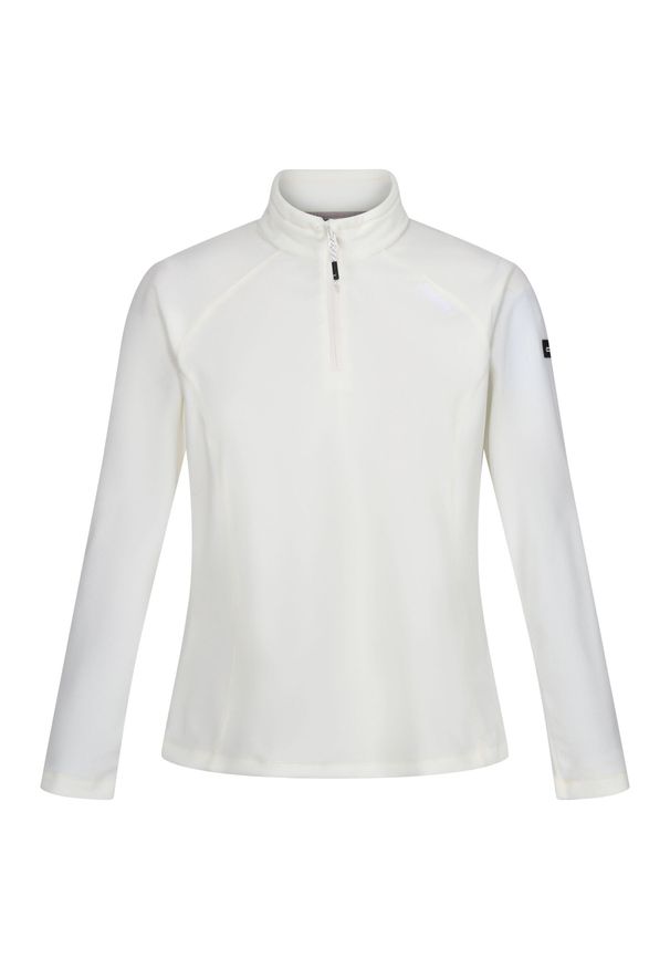 Regatta - Damski Polar Z Suwakiem Montes. Kolor: biały. Materiał: polar. Sport: turystyka piesza