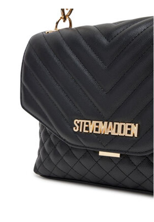 Steve Madden Torebka Bpat-2 SM13001706 Czarny. Kolor: czarny. Materiał: skórzane