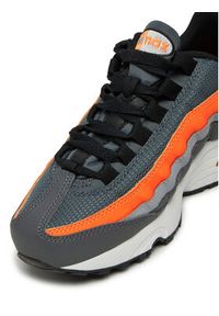 Nike Sneakersy Air Max '95 (GS) 905348 033 Szary. Kolor: szary. Materiał: skóra. Model: Nike Air Max #2