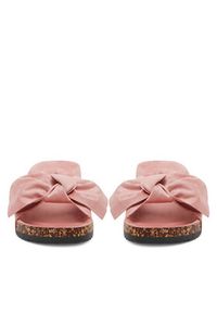 DeeZee Klapki E998-1 Różowy. Kolor: różowy. Materiał: materiał #4