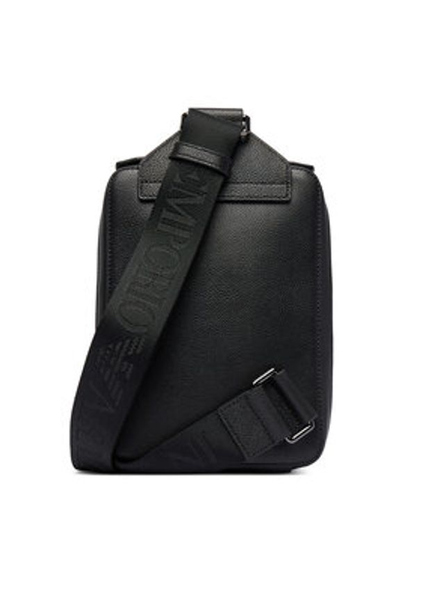 Emporio Armani Saszetka EM001613 AF13788 UC001 Czarny. Kolor: czarny. Materiał: skóra