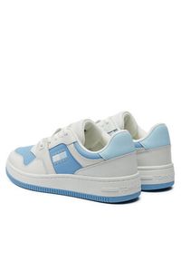 Tommy Jeans Sneakersy Tjw Retro Basket Tonal Logo EN0EN02571 Niebieski. Kolor: niebieski. Materiał: skóra #5