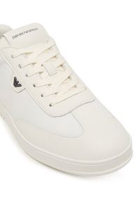 Emporio Armani Sneakersy EM003062 AF18210 U0011 Biały. Kolor: biały. Materiał: materiał #3