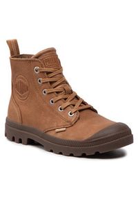 Palladium Trapery Pampa Zip Lth Ess 76888-252-M Brązowy. Kolor: brązowy. Materiał: nubuk, skóra #6