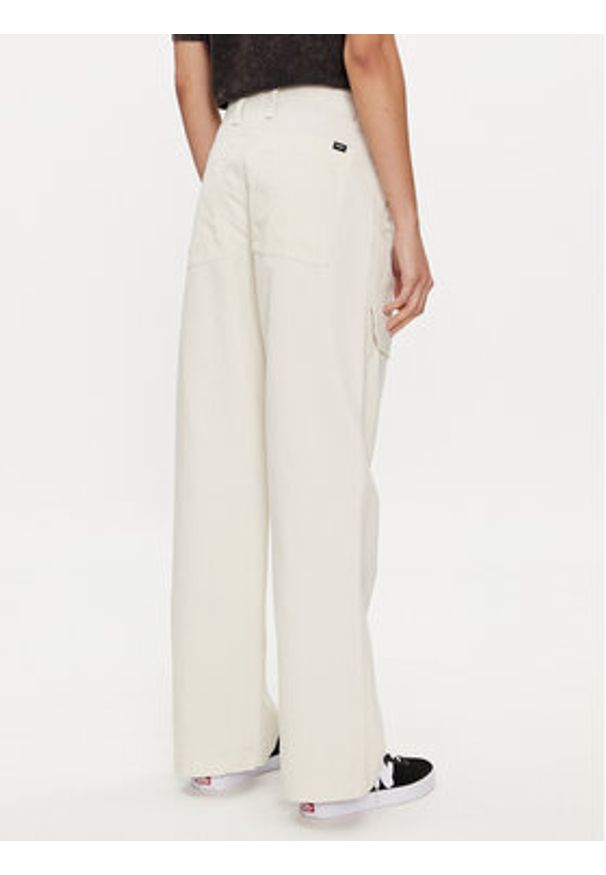 Vans Spodnie cargo Arroyo Wide Leg Cargo Pant VN000F7M Beżowy Relaxed Fit. Kolor: beżowy. Materiał: bawełna
