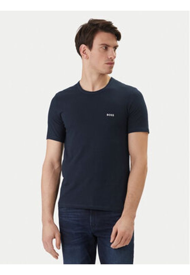 BOSS Komplet t-shirtów 50532468 Kolorowy Regular Fit. Materiał: bawełna. Wzór: kolorowy