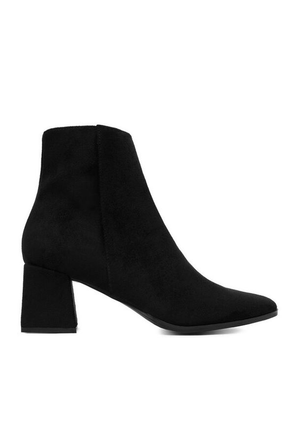 DeeZee Botki GT611 1 Czarny. Kolor: czarny. Materiał: materiał