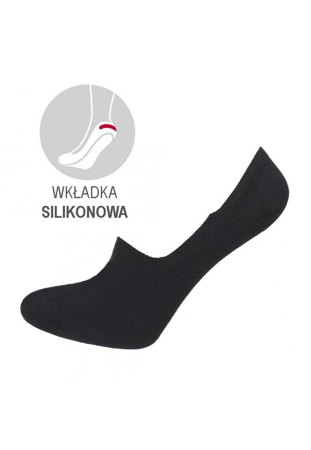 Milena - Czarne mikrostopki bawełniane damskie (model 785). Kolor: czarny. Materiał: bawełna