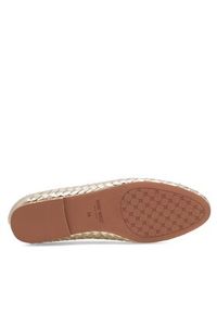 Nine West Baleriny 123AL1260 Złoty. Kolor: złoty. Materiał: skóra #6