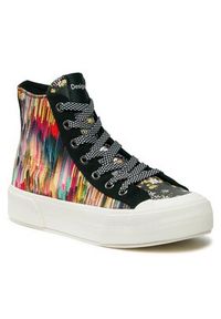 Desigual Sneakersy 23WSKA16 Kolorowy. Materiał: skóra. Wzór: kolorowy #5