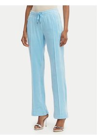 Juicy Couture Spodnie dresowe Tina JCWBJ126327 Błękitny Straight Leg. Kolor: niebieski. Materiał: syntetyk #1