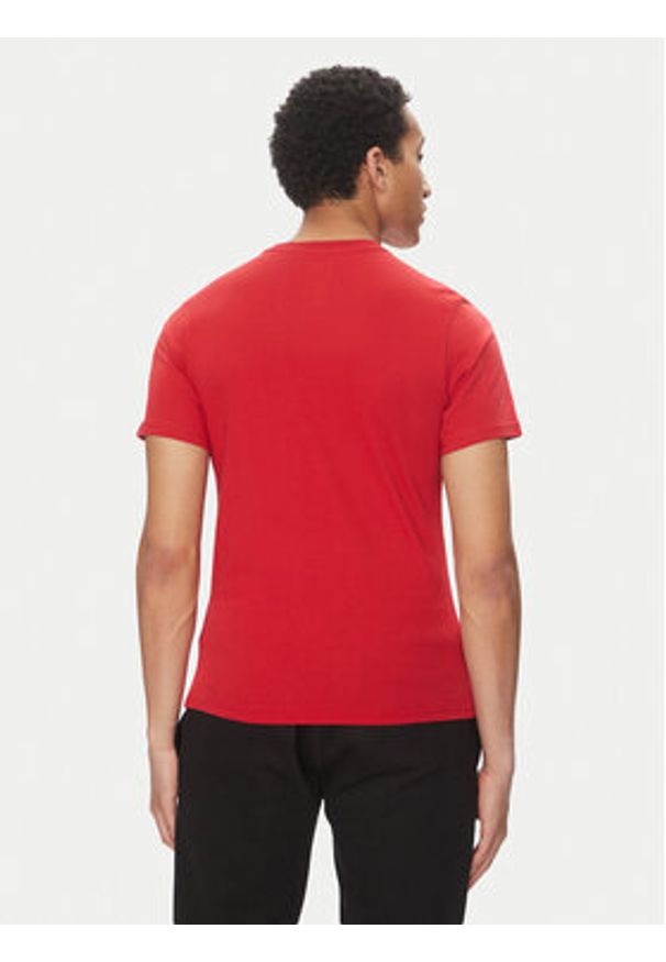 Helly Hansen T-Shirt Logo 54596 Czerwony Regular Fit. Kolor: czerwony. Materiał: bawełna
