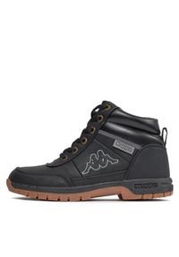 Kappa Trekkingi Bright Mid T 260239T Czarny. Kolor: czarny. Materiał: skóra