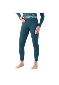 Leginsy Smartwool Classic Thermal Merino Base Layer Bottom Women. Kolor: zielony