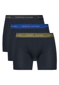 TOMMY HILFIGER - Tommy Hilfiger Komplet 3 par bokserek UM0UM02765 Granatowy. Kolor: niebieski. Materiał: bawełna