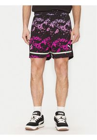 Puma Szorty sportowe Scoot Purple Lab 631671 Czarny Regular Fit. Kolor: czarny. Materiał: syntetyk. Styl: sportowy, wakacyjny