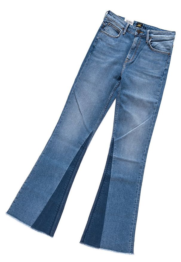 Lee - SPODNIE DAMSKIE LEE NEW FLARE LT FINISH L32YLTLT 112107728. Stan: podwyższony