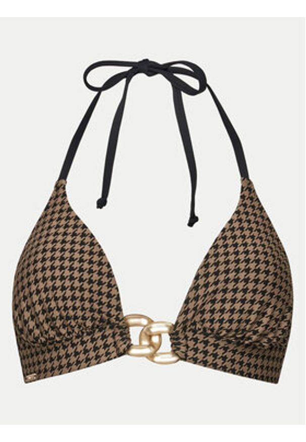 SELMARK - Selmark Góra od bikini BL010 Brązowy. Kolor: brązowy. Materiał: syntetyk