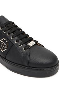 Philipp Plein - PHILIPP PLEIN Sneakersy PAES USC0768 PLE005N0202 Czarny. Kolor: czarny. Materiał: skóra #4