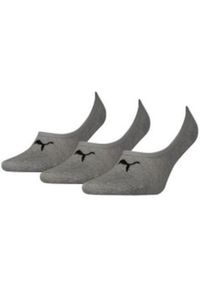 Puma - Skarpety Sportowe Stopki FOOTIE. Kolor: szary. Sport: turystyka piesza #1