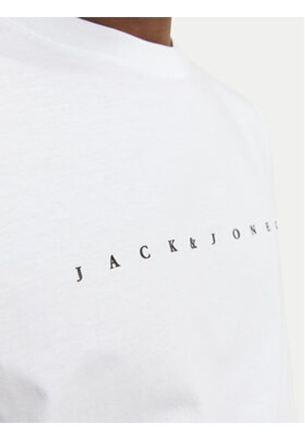 Jack & Jones Tank top Jjestar 12249131 Biały Oversize. Kolor: biały. Materiał: bawełna