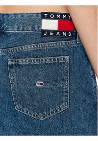 Tommy Jeans Spódnica jeansowa Micro DW0DW14834 Granatowy Regular Fit. Kolor: niebieski. Materiał: bawełna #8