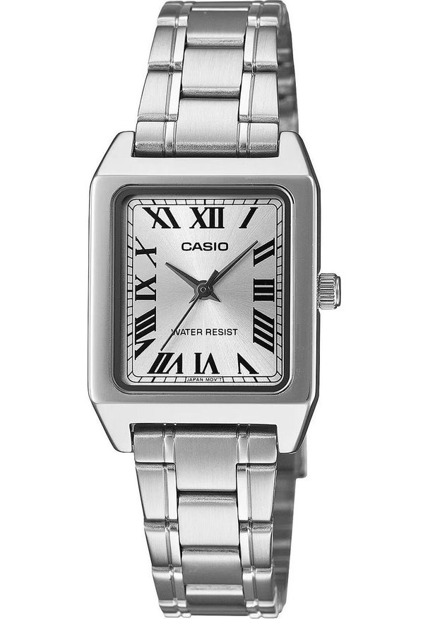 Zegarek Casio Zegarek damski Casio LTP-B150D-7BEF srebrny. Kolor: srebrny