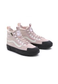 Buty do chodzenia damskie Vans VN0009QMBQL1. Zapięcie: sznurówki. Kolor: wielokolorowy, beżowy. Materiał: materiał. Szerokość cholewki: normalna. Sport: turystyka piesza